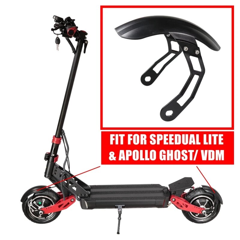 Передние и задние крылья для скутера SPEEDUAL LITE / APOLLO GHOST / VDM, Черный — фото 1
