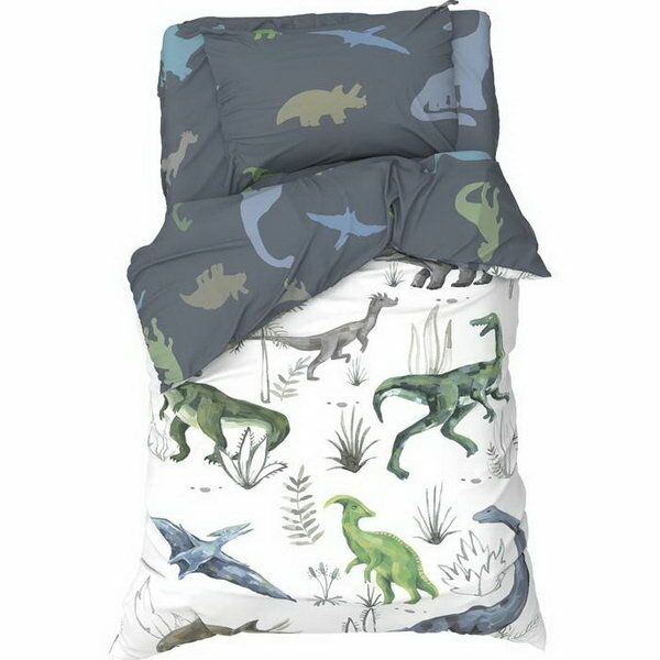 Постельное белье 1.5 сп Just dino 143х215 см 150х214 см 50х70 см -1 шт