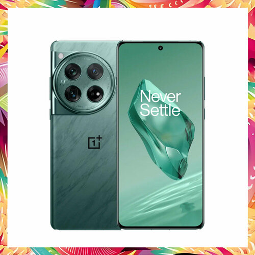 Смартфон OnePlus 12 16512 ГБ Global 2 nano SIM зеленый 70999₽