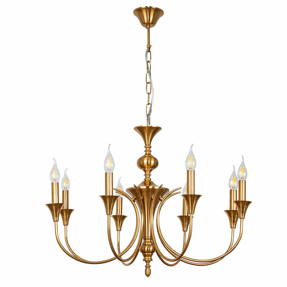 Люстра Arte Lamp Collinetta A4094LM-8PB E14 320Вт 8 ламп 750х750мм