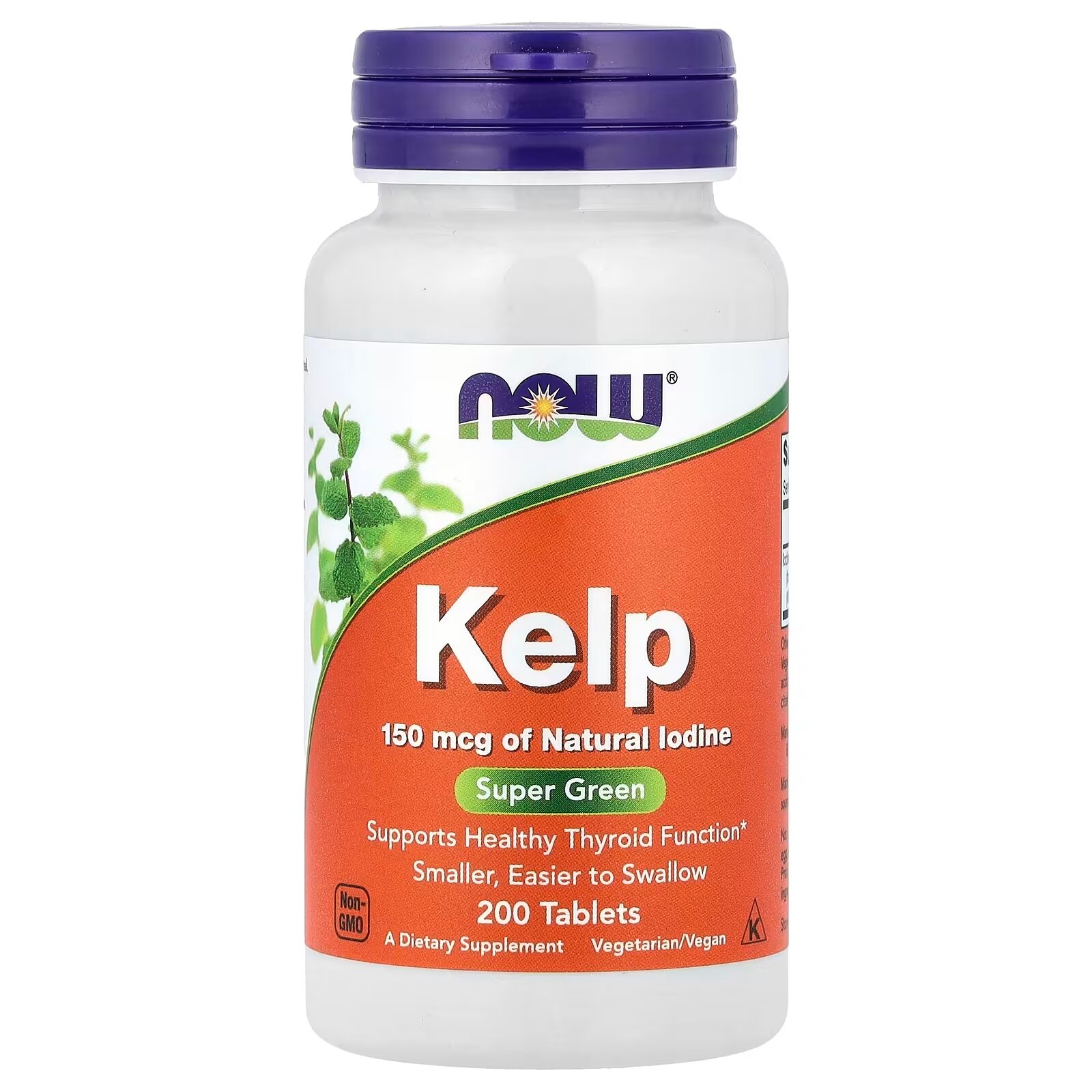БАД Now Foods Kelp Йод 150 мкг 200 таблеток источник дополнительного йода