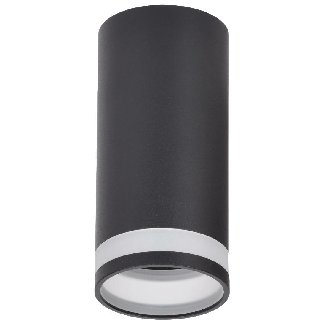 Светильник IEK LIGHTING 4005 накладной потолочный под лампу GU10 черный LT-UPB0-4005-GU10-1-K02