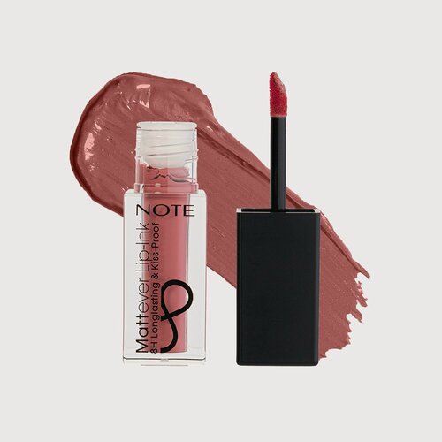 Изображение товара NOTE MATTEVER LIP-INK 06 , Помада-тинт жидкая матовая 06