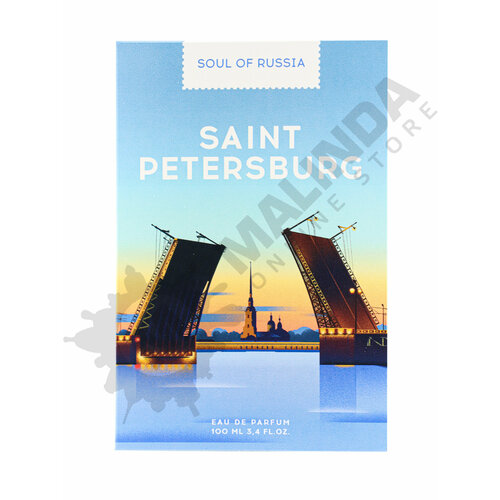 Парфюмерная вода Soul of Russia Saint Petersburg, унисекс, 100мл