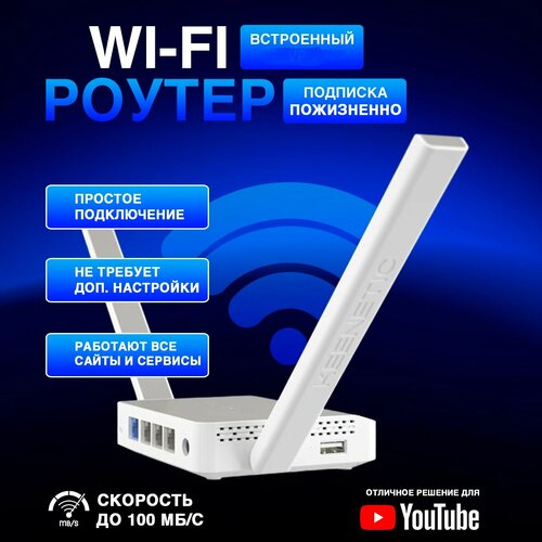 WI-FI роутер для тв и тд поддержка всех провайдеров 6999₽