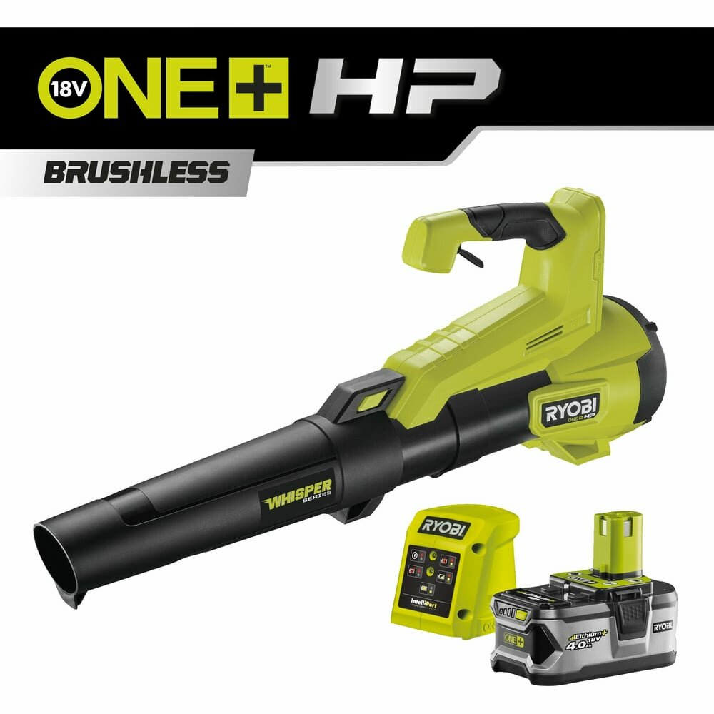 Бесщеточная воздуходувка Ryobi RY18BLXC-140