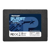 SSD жесткий диск Patriot Memory BURST ELITE 120GB PBE120GS25SSDR, черный