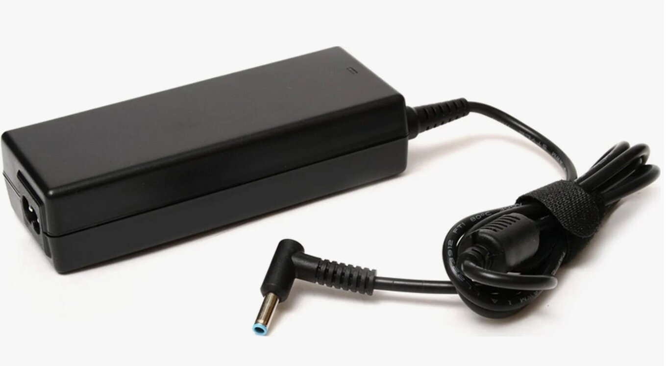 Зарядное устройство, для ноутбуков, адаптер HP, 19,5V, 90 W, 4,6A — фото 1