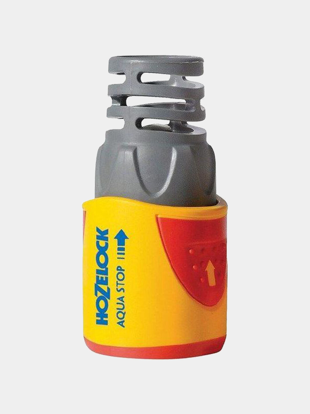 Коннектор Hozelock Aquastop(12.5-15 мм): автостоп, тройная фиксация, экономия воды до 10 бар — фото 1