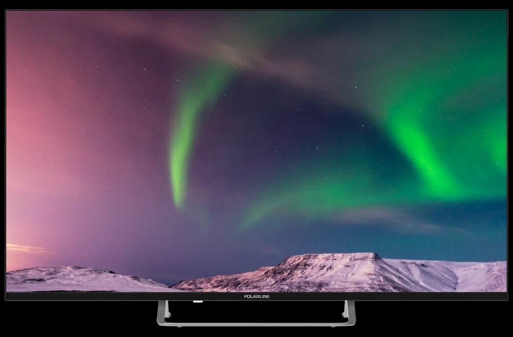 Телевизор Polarline 40PL53TC-SM 40", Full HD, 4K, пульт, голосовое управление, Wi-Fi, Smart TV