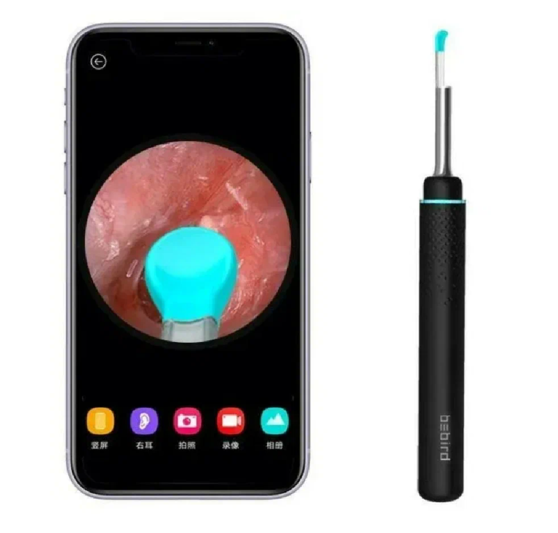 Изображение Умная ушная палочка Xiaomi Bebird Smart Visual Spoon Ear Stick R1 Black