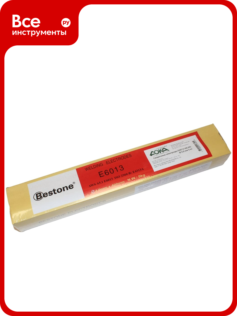 Электрод МР-3 (46.00 E6013) 4 мм 5 кг Дока DK.5112.14104