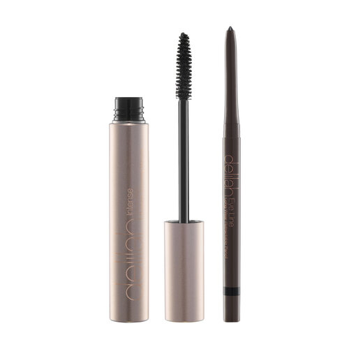 Lashes and Liner - набор для макияжа глаз Black тушь для увеличения объема ресниц 105 мл Coal карандаш для глаз 031 г 8415₽