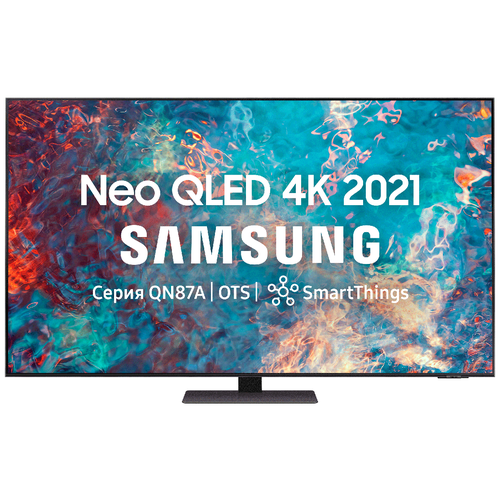 фото Телевизор qled samsung qe65qn87a 65", черный