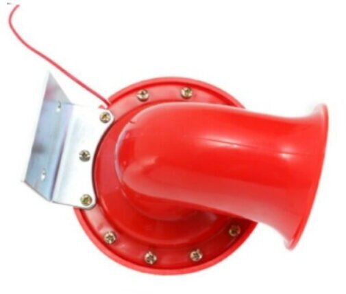 Сигнал звуковой "Bull Horn" 24Вольта металлический "Рёв Быка" одноконтактный — фото 3