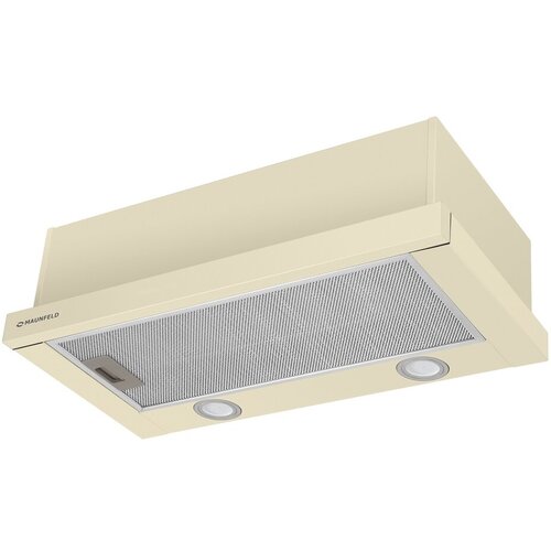 Встраиваемая вытяжка MAUNFELD VS Light 60 цвет корпуса бежевый цвет окантовкипанели бежевый 899000₽