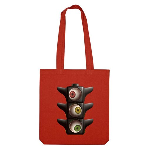 фото Сумка шоппер us basic, красный