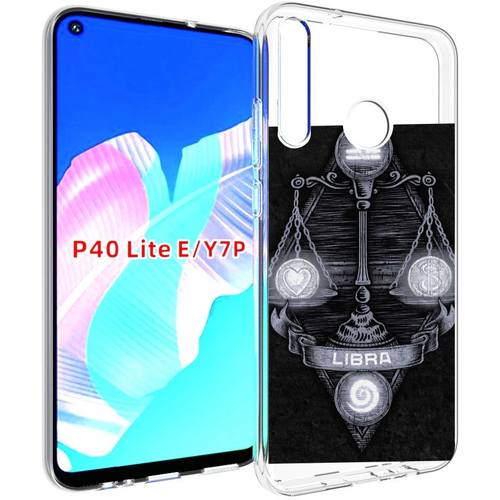 Чехол задняя-панель-накладка-бампер MyPads знак зодиака весы 2 для Huawei P40 Lite E/Huawei Y7p/Honor Play 3/Enjoy 10 противоударный