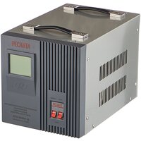 Стабилизатор напряжения однофазный РЕСАНТА ACH-5000/1-Ц серый 5000 ВА 5000 Вт 220 мм