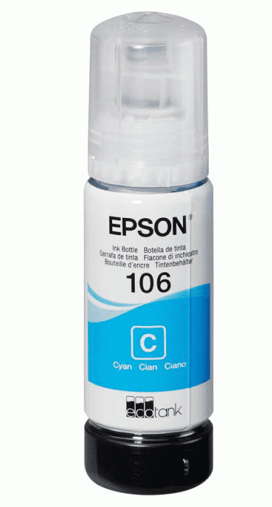 Контейнер с чернилами Epson L7160/L7180 cyan (C13T00R240) - фото №2