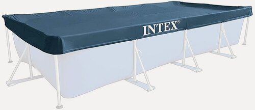 Изображение товара Чехол тент покрывало 28039 для каркасного бассейна Intex 4.66 х 2.30 м