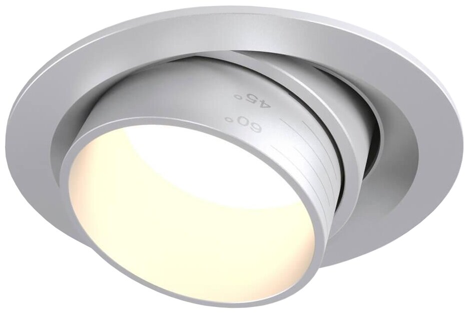 Потолочный акцентный светильник Elektrostandard 9919 LED 10W 4200K серебро - фотография № 2