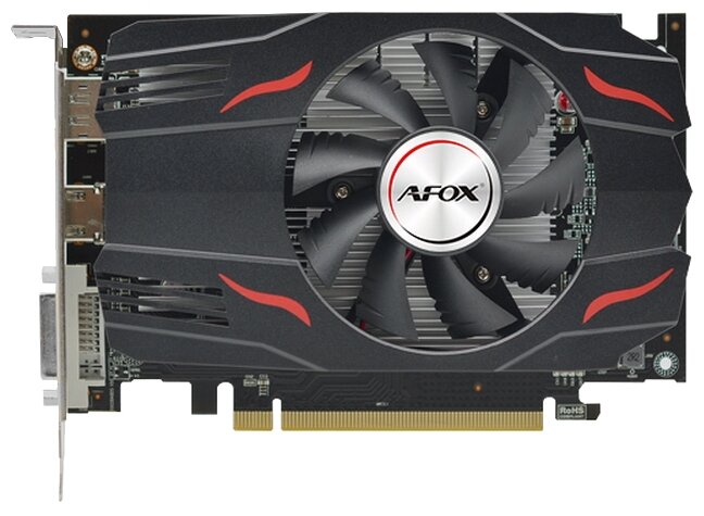 Видеокарта Afox RX550 2GB (AFRX550-2048D5H4-V6)