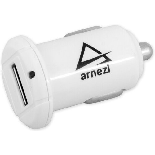 ARNEZI A0603009 Адаптер автомобильный 1USB 5В 1А в Белый ARNEZI A0603009