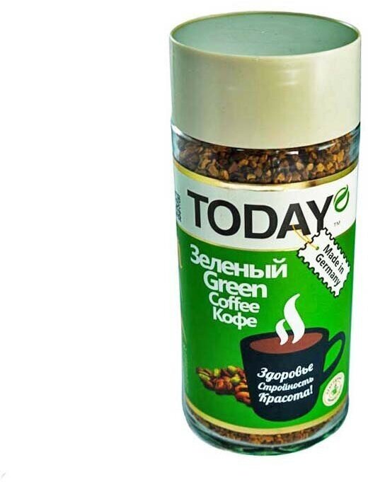 Кофе растворимый Today Green 95 грамм - фотография № 9