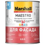 Краска акриловая Marshall Maestro для фасада влагостойкая моющаяся глубокоматовая - изображение