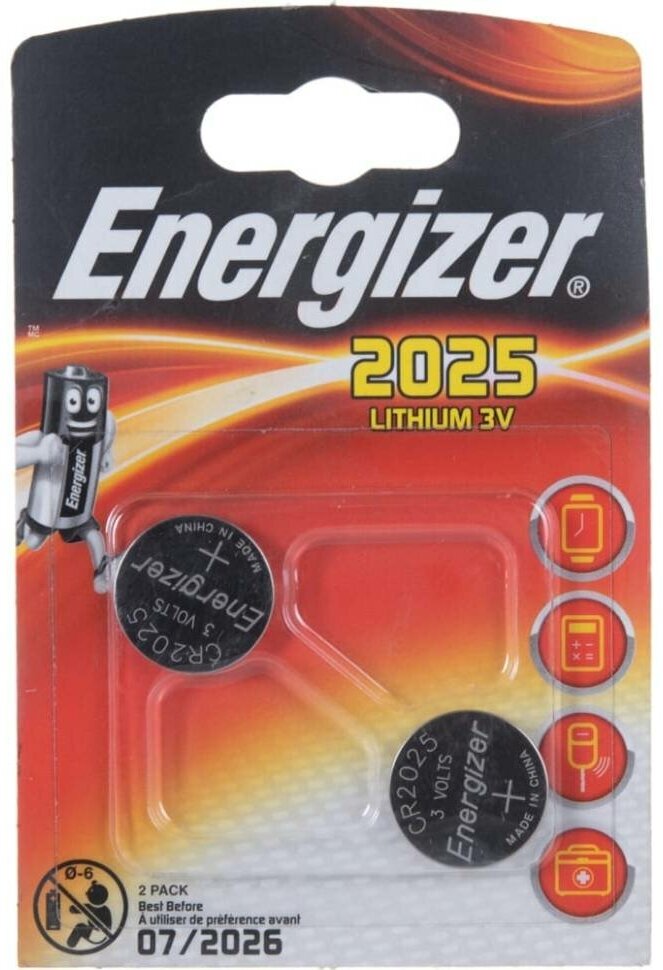 Батарейка Energizer CR2025