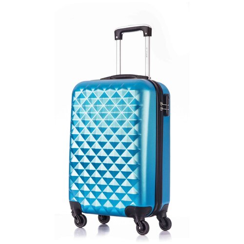 Умный чемодан L'case, 45 л, размер S, синий