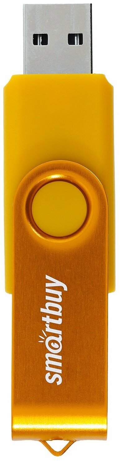 USB Flash Drive 16Gb - SmartBuy UFD 20 Twist Yellow SB016GB2TWY