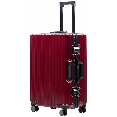 Чемодан treepzon, 73 л, размер M, красный чемодан treepzon smart series sp1 черный m