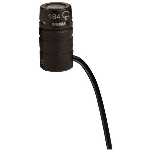 Микрофон проводной Shure MX184 разъем XLR 3 pin M черный 7054800₽