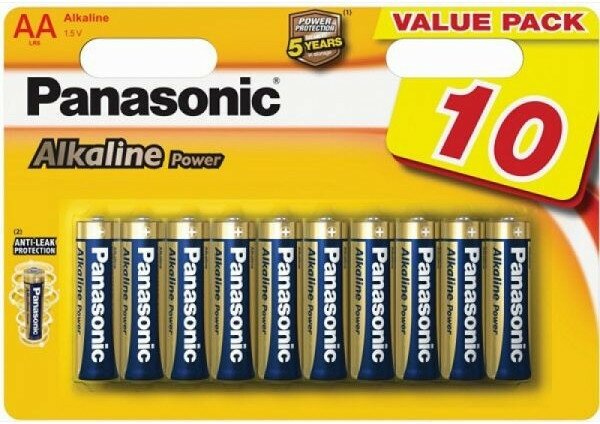 Panasonic LR6 Alkaline Power BL*10 батарейка УТ-00000254