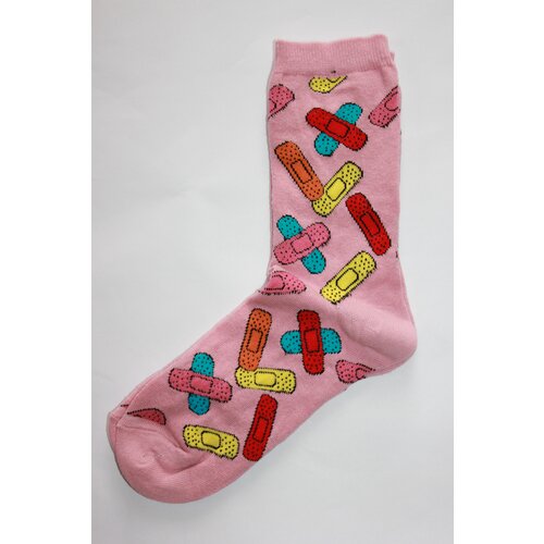 фото Женские носки frida средние, износостойкие, подарочная упаковка, на новый год, ослабленная резинка, ароматизированные, фантазийные, размер 35-44, мультиколор
