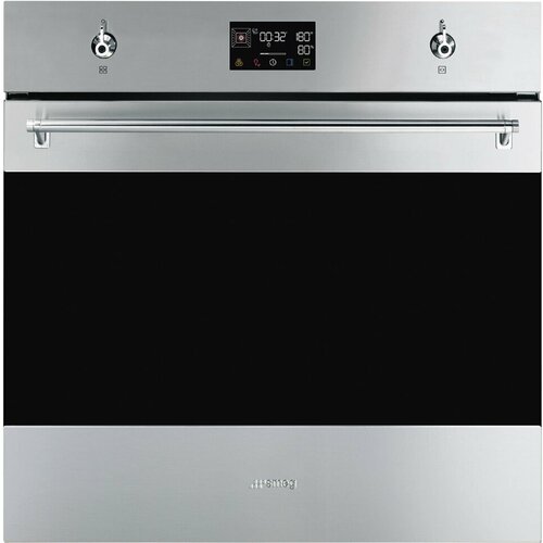 Smeg SOP6302S2PX духовой шкаф berk bo 664mt g bx yk до 250 °c нерж сталь чёрное стекло съемные направляющие а