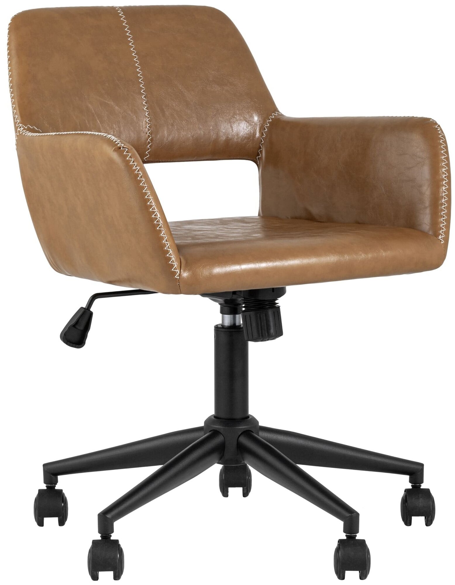 Компьютерное кресло TRIXETY FASANO, коричневая экокожа
