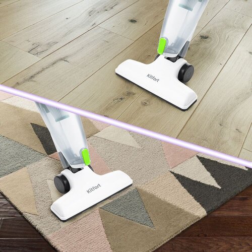 Пылесос ручной Kitfort KT-597-2 600Вт белыйзеленый 523900₽