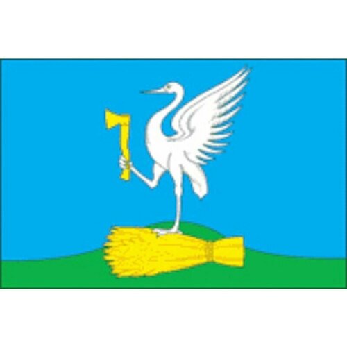Флаг сельского поселения Верейское (Орехово-Зуевский район). Размер 135x90 см.
