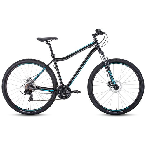 Горный (MTB) велосипед FORWARD Sporting 29 2.0 Disc (2021) черный/белый 17