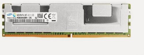 Изображение товара Память серверная Samsung DDR4 64GB ECC REG PC4-19200 2400MHz PC4-2400T-L 4DRx4 1.2V M386A8K40BM1-CRC