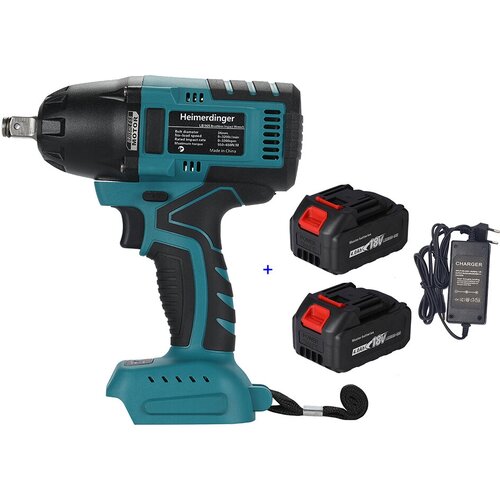 Электрический ударный гайковерт Heimerdinger 650 Нм 12-дюймовый электроинструмент с двумя батареями 40 Ач 867200₽