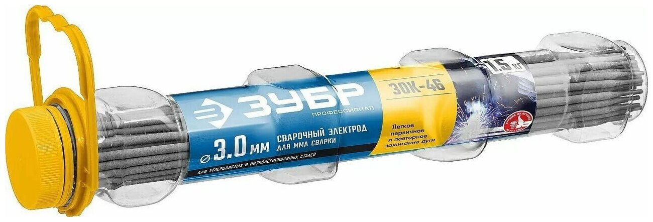 Сварочные электроды ЗОК-46 Зубр 40031-3.0