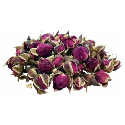 Сухие цветы для декора, поделок Роза (бутоны), 50 гр