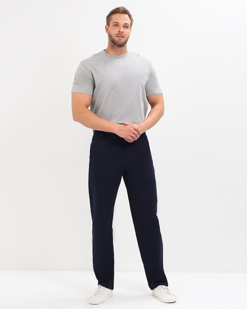 Брюки Хорошие брюки, размер 44, рост 188см, синий