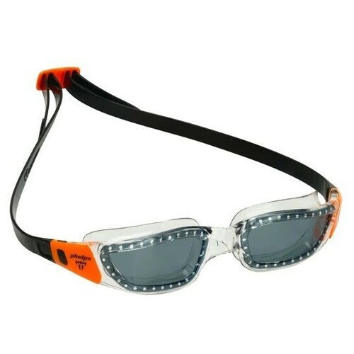 фото Очки aqua sphere phelps tiburon темные линзы прозрачно/оранжевые