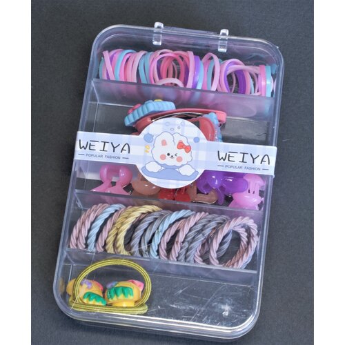 Комплект резинок и заколок для волос WEIYA
