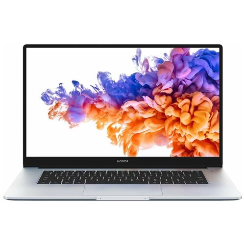 156 Ноутбук HONOR MagicBook 15 BMH-WFQ9HN 1920x1080 AMD Ryzen 5 5500U 21 ГГц RAM 8 ГБ SSD 512 ГБ AMD Radeon Graphics серебристый 4579000₽